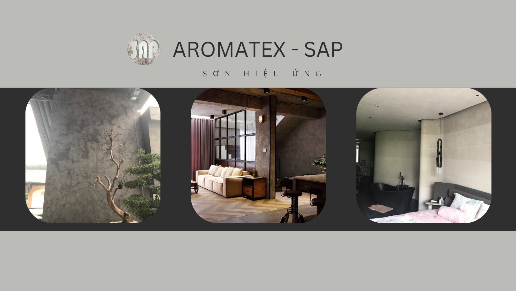 Các loại sơn hiệu ứng Aromatex – SAP – update đến 2023